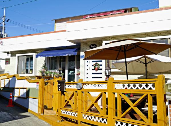 Op de foto is het object Yours Guesthouse in Tongyeong te zien, gelegen in de stad Tongyeong.