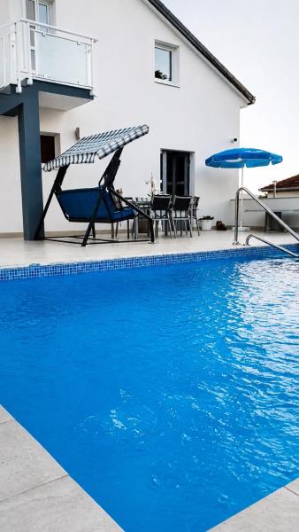 Na fotografii je vidět objekt Apartmani Novak nacházející se ve městě Mostar.