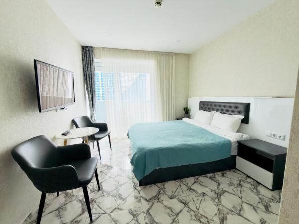 Modern Studio In Alliance Palace Panoramic Sea & City Views - 바투미