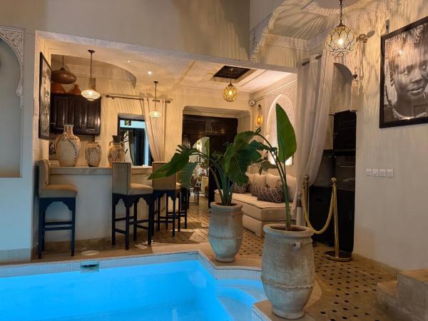 En la foto se muestra el objeto Riad Rêve d'Or ubicado en la ciudad de Marrakech.