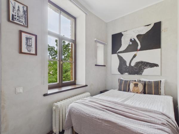 A la foto es mostra l'objecte Rustic City Centre Studio - 1km from Old Town situat a la ciutat de Riga.