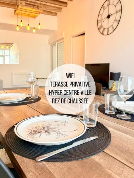 A la foto es mostra l'objecte Loft avec terrasse au pied du château situat a la ciutat de Amboise.