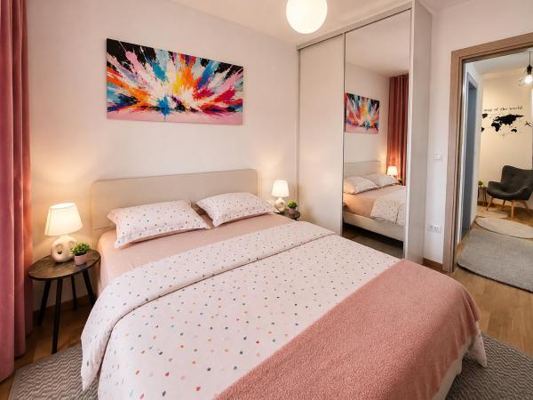 Srna Sunrise Apartment free parking, Skopje