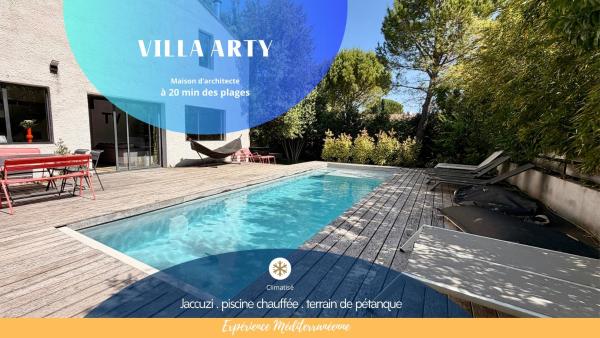 A la foto es mostra l'objecte Villa (Loft) à Villetelle, 20 mn des plages situat a la ciutat de Vérargues.