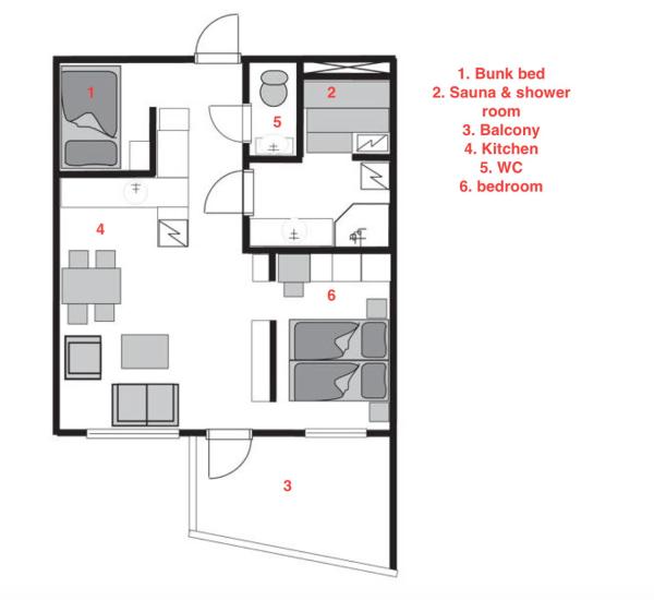Tahkovuori Chalets B 601 - Kuopio
