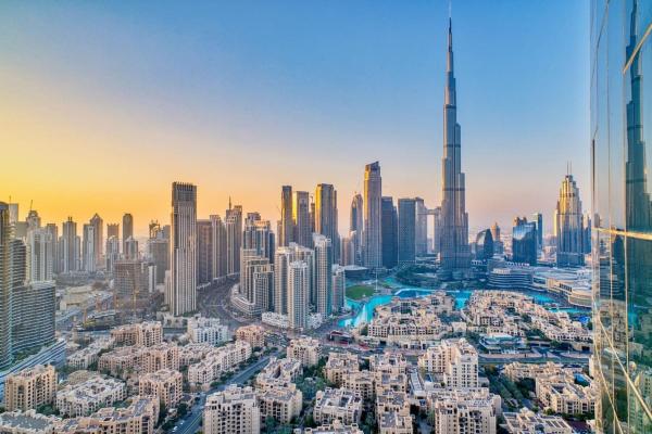 A la foto es mostra l'objecte Peaceful large apartment, Panoramic Burj Khalifa and Skyline views situat a la ciutat de Dubai.