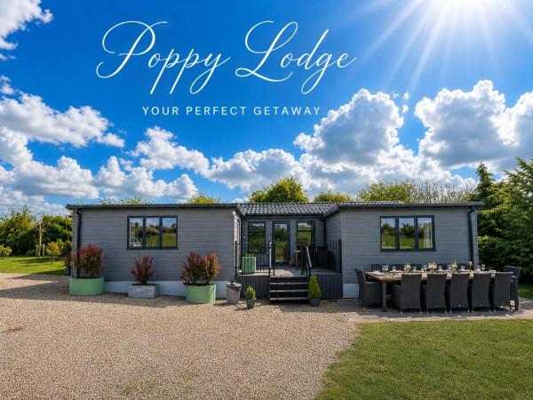 Poppy Luxury Lodge Sleeps 8 At Fairview Farm, Ravenshead, Nottingham Near Sherwood Forest, Dog Friendly, Farm Stay Great For Wedding Groups, Families, Hen Do's, Friends Gatherings With Amazing Views - Mansfield