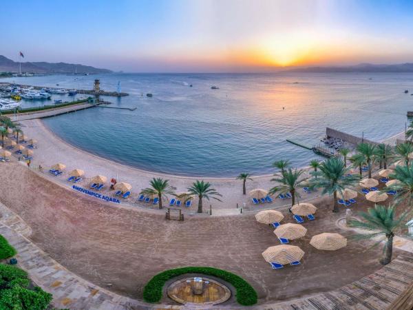Nella foto è visibile l'oggetto Mövenpick Resort & Residences Aqaba situato nella città di Aqaba.