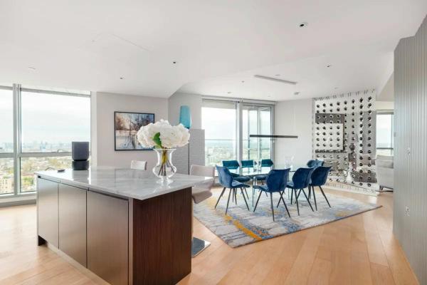 Canary Wharf Apartment With Skyline & River Views - Woolwich