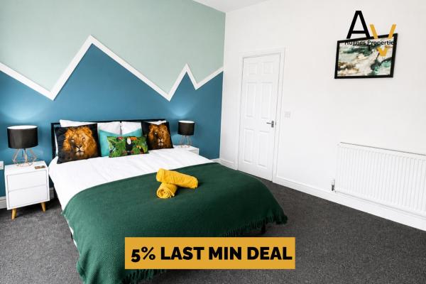 Two Bedroom Cheshire House - Free Parking & Fast Wi-fi By Av Hughes Properties - Crewe