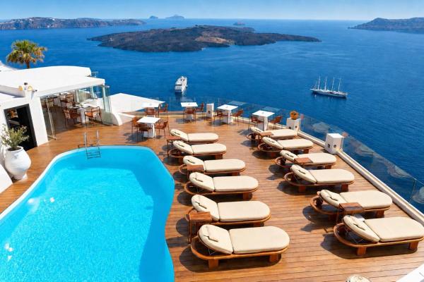 Sun Rocks Boutique Hotel - Caldera View Suites & Sunset Dining Experience - Santorin