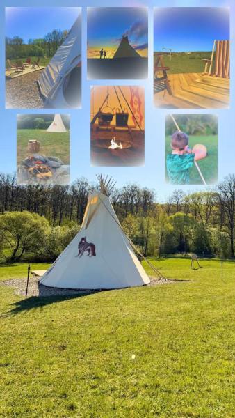 Teepee U Vlčího Potoka - Tschechien