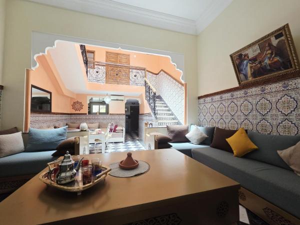 La photo montre l'objet Chez Jasmeene situé dans la ville de Marrakech.
