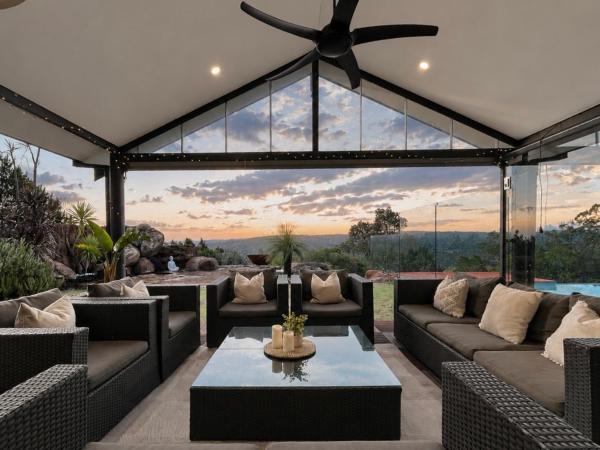 Auf dem Foto ist das Objekt Zig Zag Retreat - Hilltop Home With Stunning Views in der Stadt Bickley zu sehen.