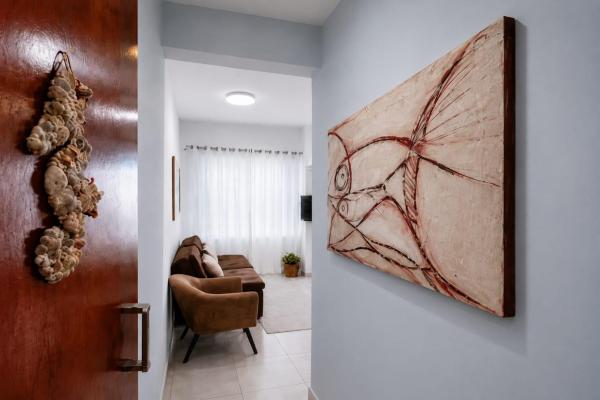 På billedet ses objektet Apartamento 600 m da Praia dos Ingleses Pet Friendly Wi-Fi Garagem beliggende i byen Florianópolis.