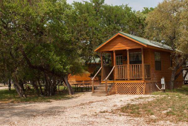 Medina Lake Camping Resort Cabin 8 - Bandera, TX