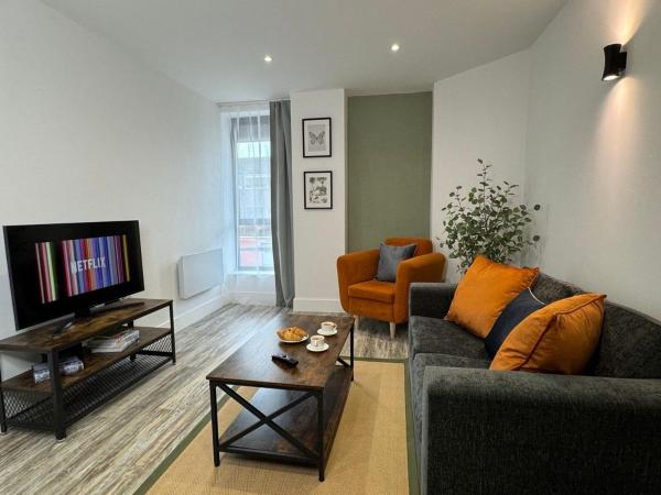 Kingsbridge Central, Stylish Apartment With Free Parking - Swindon