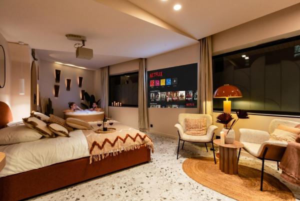 Love Room Strasbourg, Suite Ibiza, Balnéo & Sauna - ibis Styles Strasbourg Avenue du Rhin