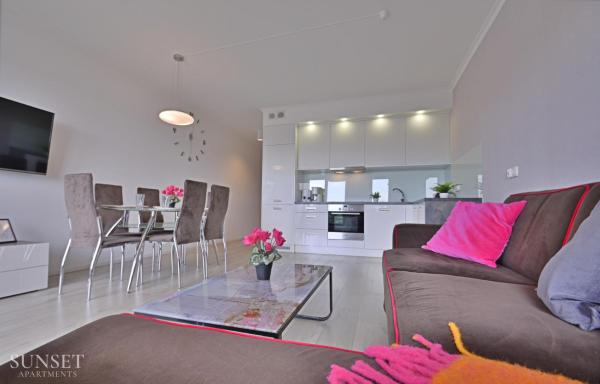 Sunset Apartments - Przestronne, Słoneczne Mieszkanie Dla Rodzin - Centrum Miasta Z Widokiem Na Port - Swinemünde