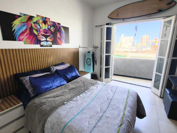 Apartamento Top Vista Mar Boqueirao Gonzaga - Santos, Brasil