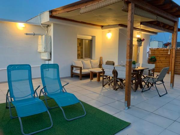 A la foto es mostra l'objecte Milla Terrace Apartment Volos situat a la ciutat de Volos.