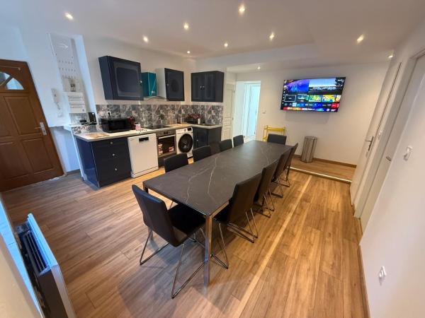 30 Chic & Cosy Grand Appart 88m2 Wifi Smart Tv Hypercentre Netflix - Saint-Just-Saint-Rambert