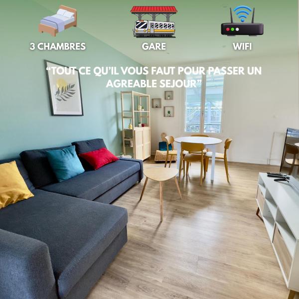 A la foto es mostra l'objecte Spacieux Appartement 3 chambres Au Pied De La Gare situat a la ciutat de Amiens.