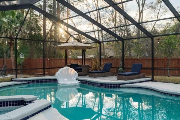 The Summer House - Private Pool Firepit - Jacksonville