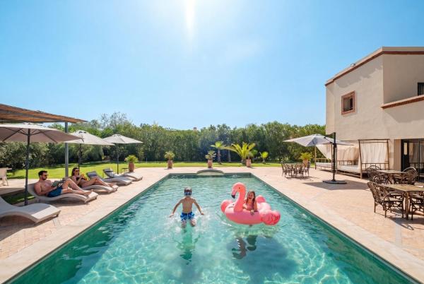 På billedet ses objektet Dar Lazrek Villa & Guest House beliggende i byen Akhatar.