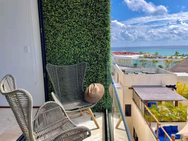 Sea View Studio W Rooftop Pool Near 5th Ave - Playa del Carmen
