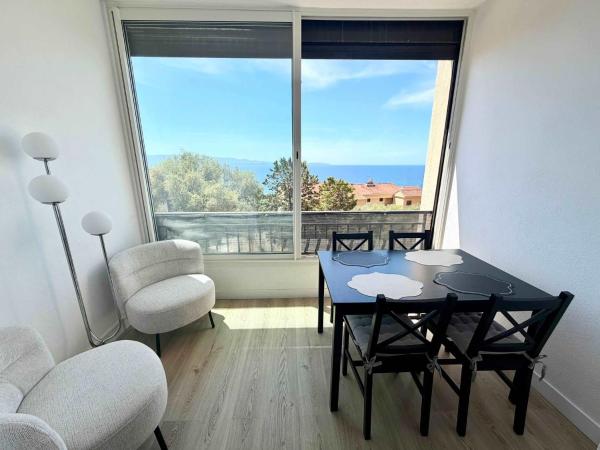 Casamea - Studio Vue Mer, Parking, Plage, Clim - Ajaccio