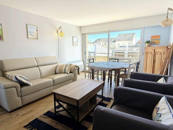 Appartement 2 Chambres, Balcon Vue Mer - 6 Pers. - Fr-1-672-42 - Merlimont