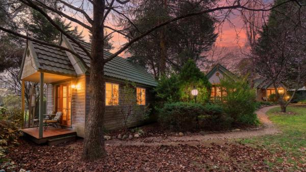 En la foto se muestra el objeto Chalets Lumineux ubicado en la ciudad de Bright.