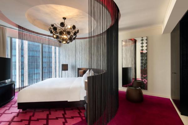 WOW Suite with Beach Access, 1 Bedroom Suite, 1 King, Sea View — 127 m² - W Doha
