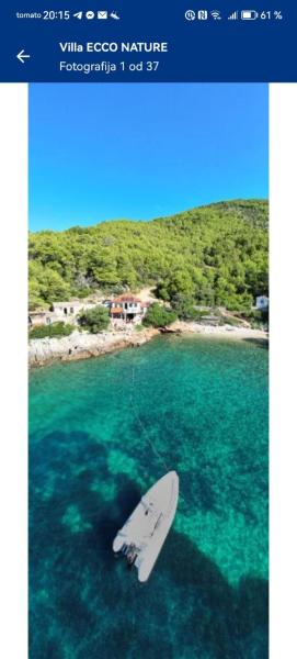 House 3 Meters From The Sea, Isolated Place ,On Sunniest Island Hvar,south Side,crystal Clear Sea - 흐바르 섬