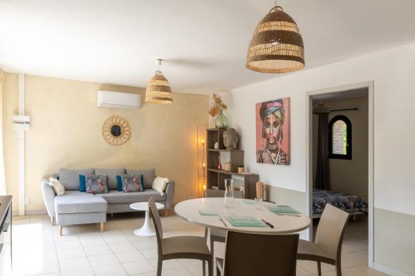 Appart 1ch Climatisée, Piscine - Le Devez Vinezac - Largentière