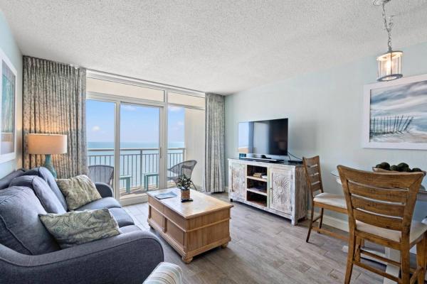 Bay Watch Resort 1735 - Direct Oceanfront Balcony With Pools And Lazy River - Cherry Grove Beach, North Myrtle Beach