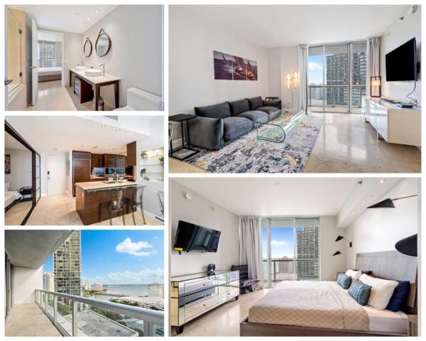 Iconic W Hotel Residence, Bay View 2br, Center Brickell With Massive Amenities - Miami