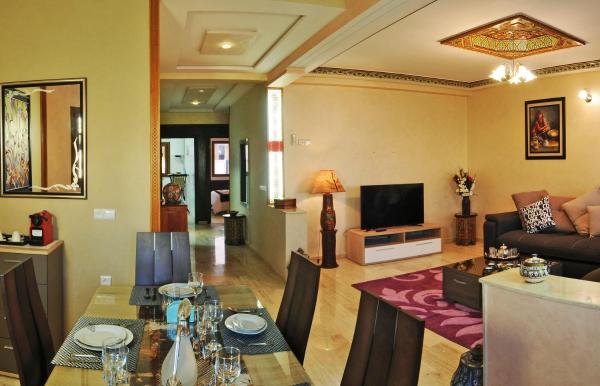 A la foto es mostra l'objecte Aparthotel Les Oliviers Suites & Spa situat a la ciutat de Fes.