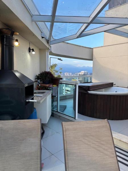 Santos Unique 2701 Jacuzzi & Sea View Duplex - Santos