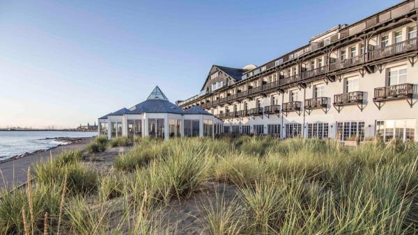写真にはヘルシンゲル市にあるMarienlyst Strandhotelが写っています。