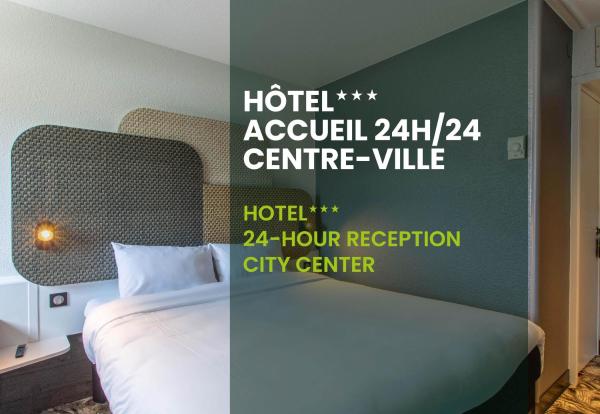 照片显示了位于Chartres市的B&B HOTEL Chartres Centre Cathédrale 3 étoiles物件。