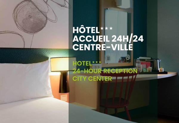 Na zdjęciu widoczny jest obiekt B&B HOTEL Reims Centre Erlon położony w mieście Reims.