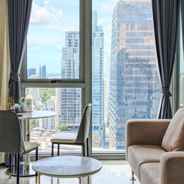 Luxury Highrise Condo Stunning City View Bts Nana - Bangkok