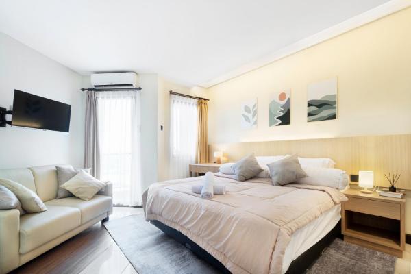Comfortable Studio Premium Mattress, Swimming Pool & Netflix - 반둥
