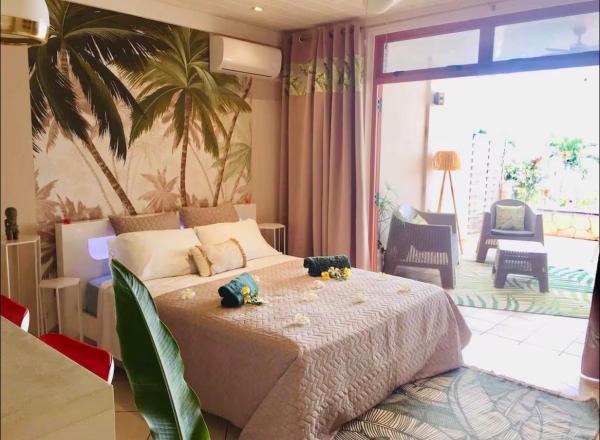 Suite Confortable Avec Vue Imprenable - Tahiti