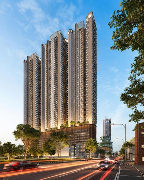 Nella foto è visibile l'oggetto YAKA Residences - Trizen Luxury Apartments situato nella città di Colombo.