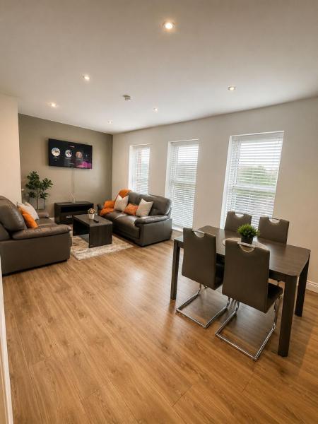 Luxury 2 Bed With Smart Tv In The Bedroom & Free Parking - Birmingham