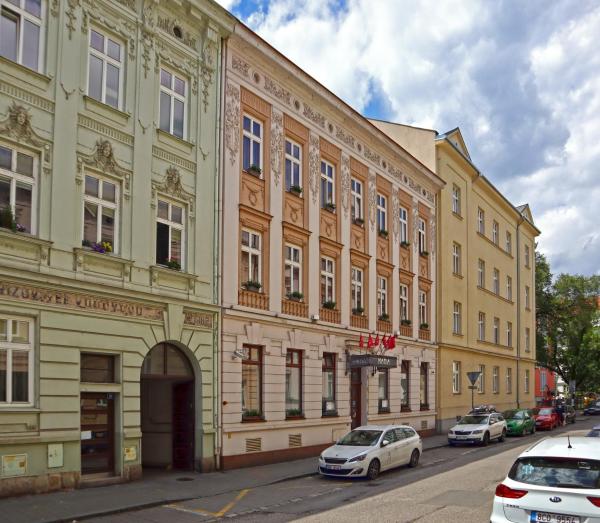 Na foto é possível ver o objeto Hotel Maria localizado na cidade de Ostrava.