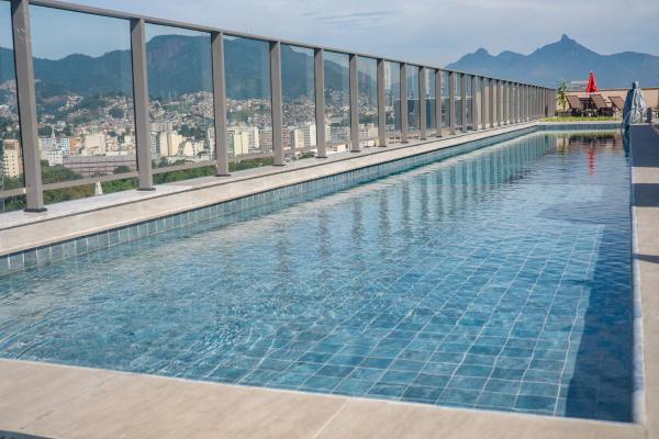 Studio Com Piscina Panorâmica E Metrô Na Porta - Rio de Janeiro